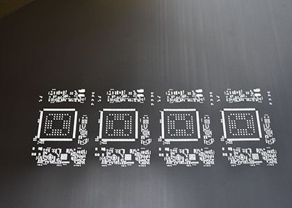  Electroformed steel mesh